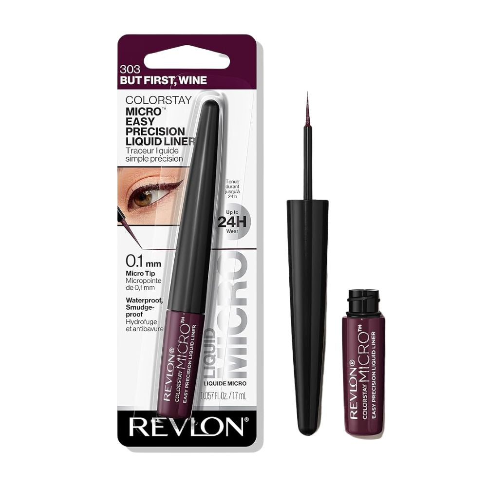 Revlon ColorStay Micro Easy Precision Liquid Liner 303 But First, Wine