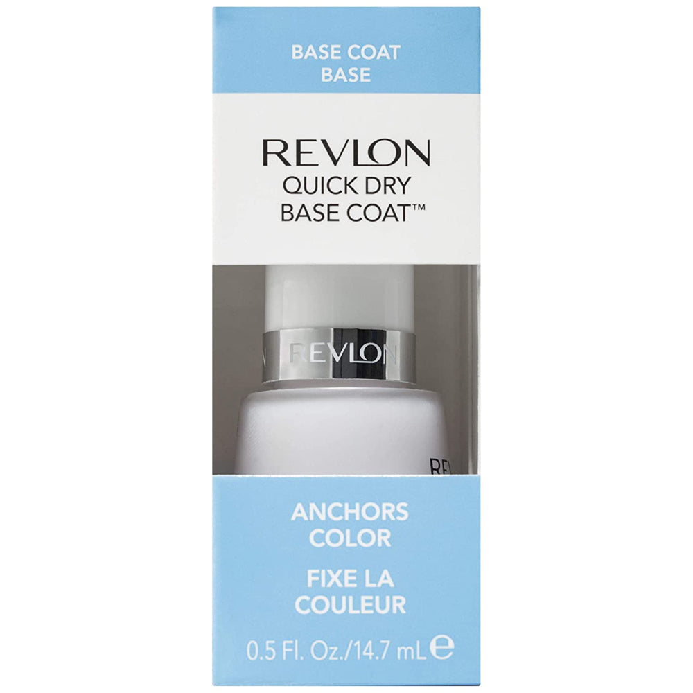 Revlon Quick Dry Base Coat, 0.5 fl. oz. Default Title