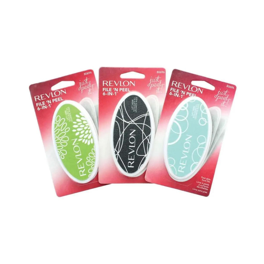 Revlon File 'N Peel 6-in-1 Peel-able Foot File