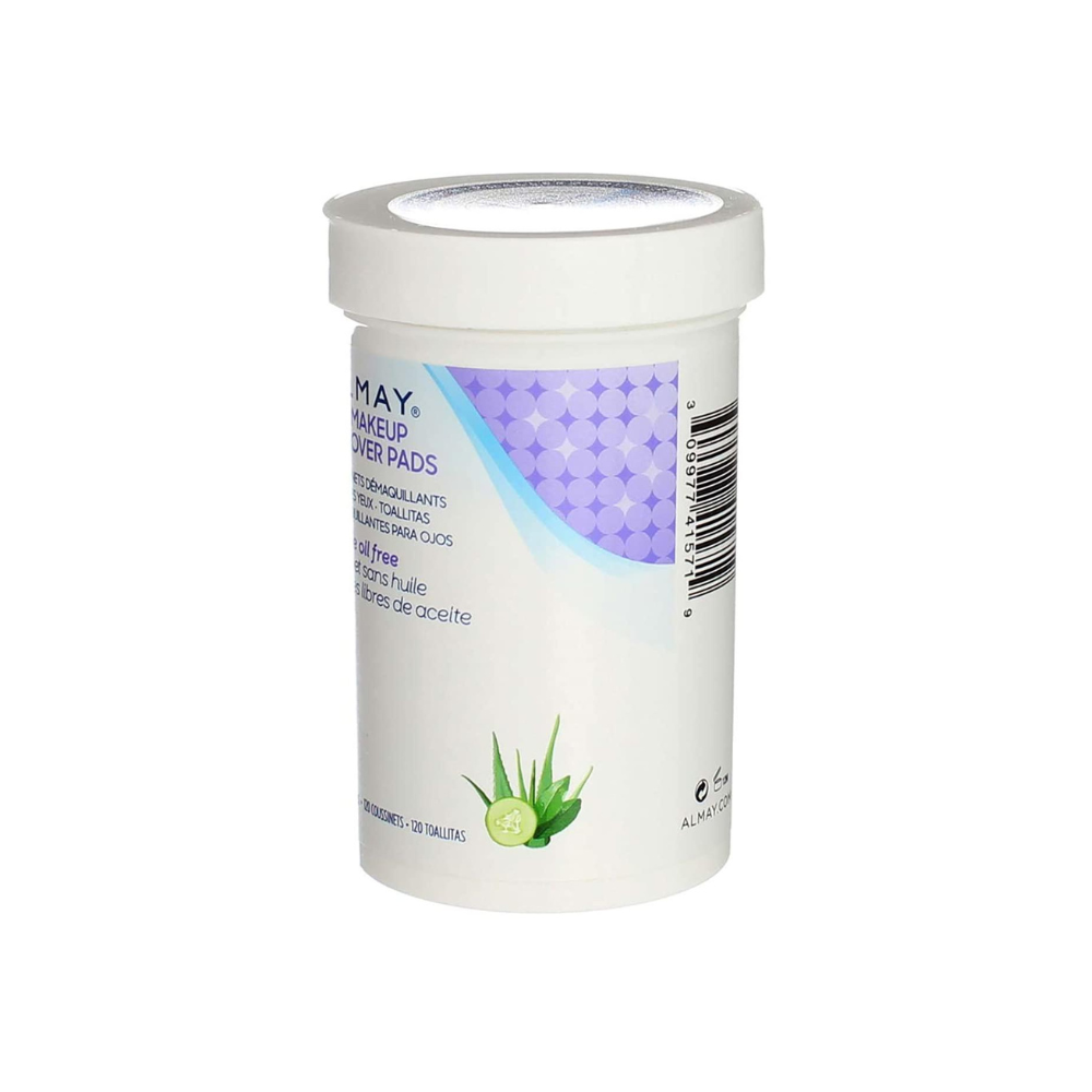 Almay Oil Free Gentle Eye Makeup Remover Pads, 120 ct