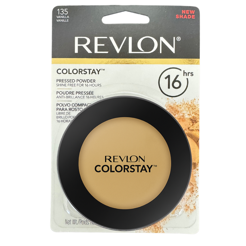 Revlon ColorStay Pressed Powder with SoftFlex, .3 oz. 135 Vanilla