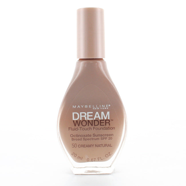 Maybelline Dream Wonder Fluid-Touch Foundation 50 Creamy Natural