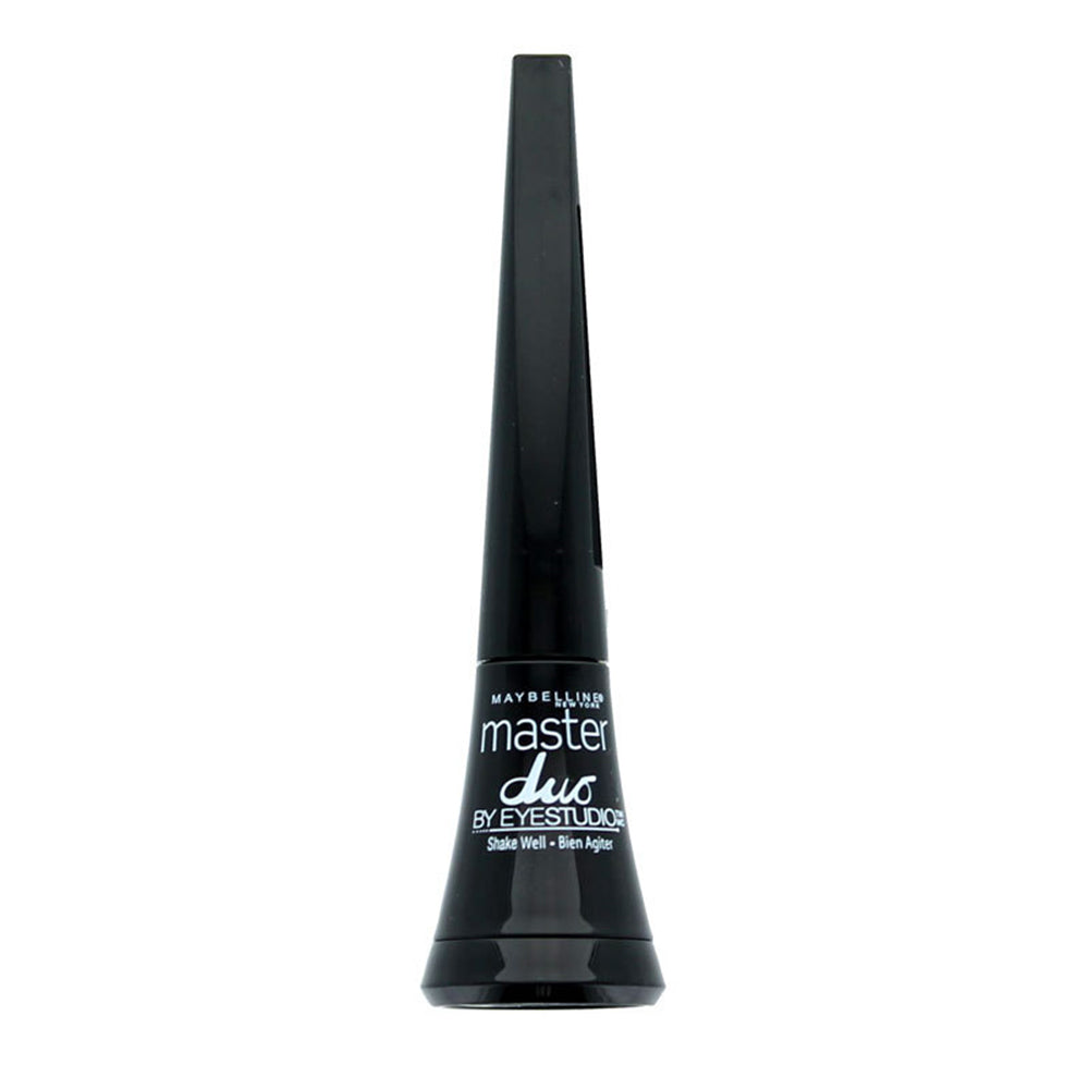 Maybelline Eye Studio Master Duo 2-in-1 Glossy Liquid Liner 500 Black Lacquer
