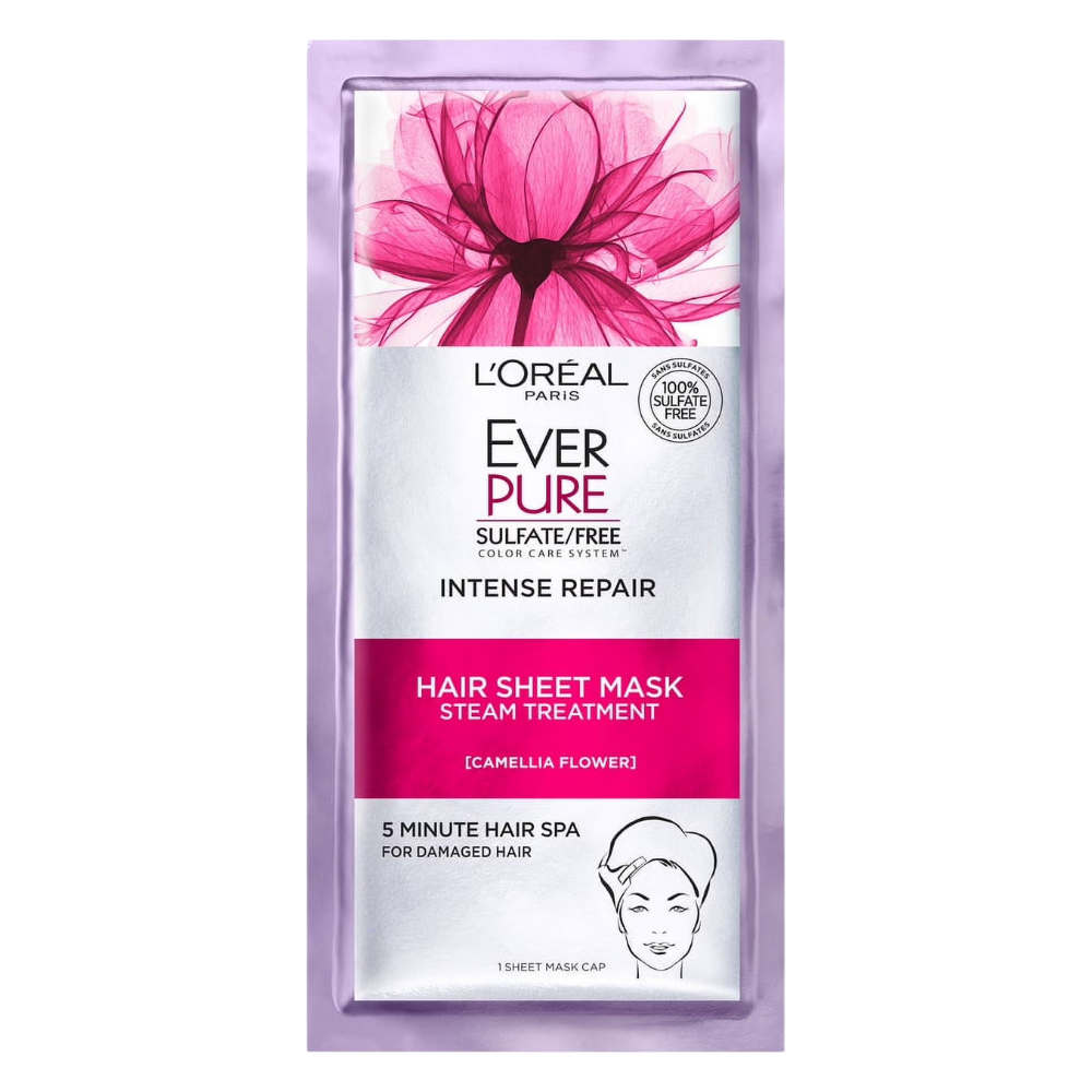Loreal EverPure Intense Repair Hair Sheet Mask