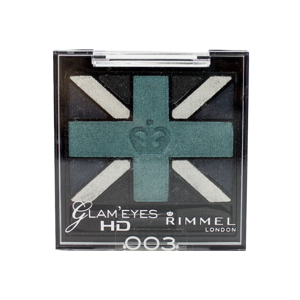 Rimmel Glam'Eyes HD Eye Shadow Quad 003 Royal Blue