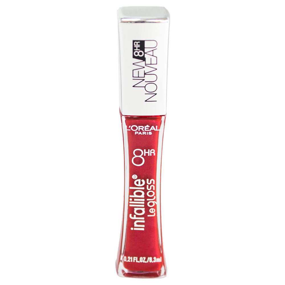 Loreal Infallible Never Fail Lip Gloss 315 Rebel Red