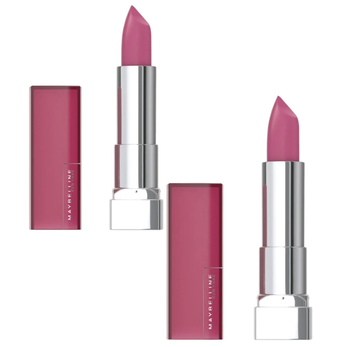 Maybelline Color Sensational Lipcolor - 665 Lust for Blush (Matte) 2-Pack