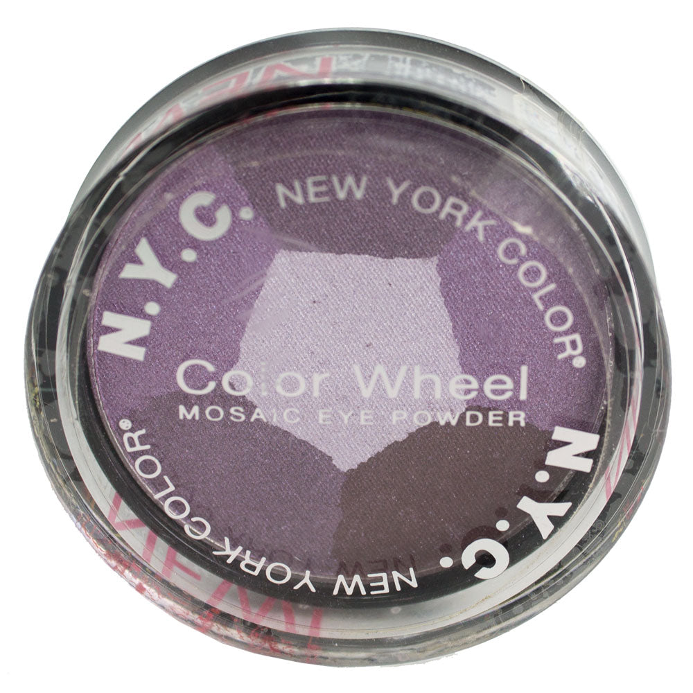 NYC New York Color Color Wheel Mosaic Eye Powder 824B Purple Rain