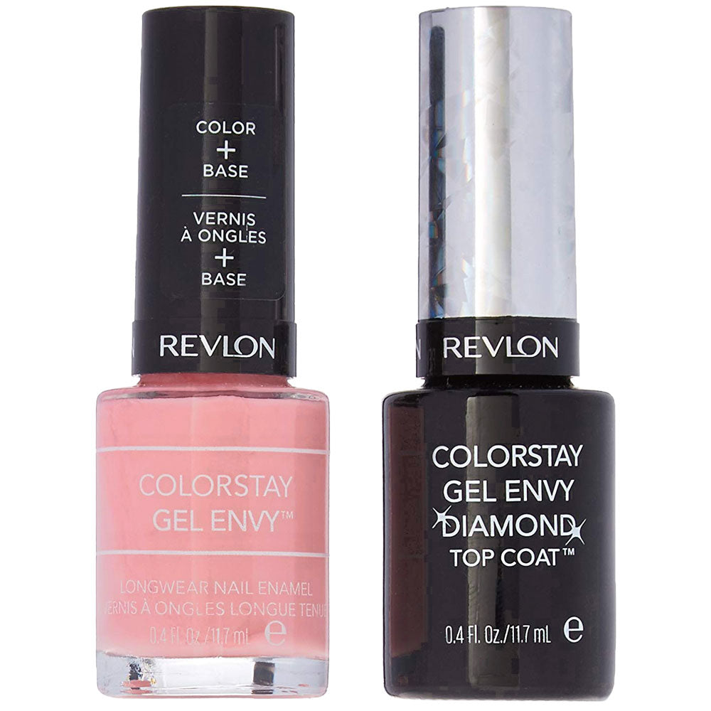 Revlon ColorStay Gel Envy Nail Enamel & Top Coat Value Pack Cardshark