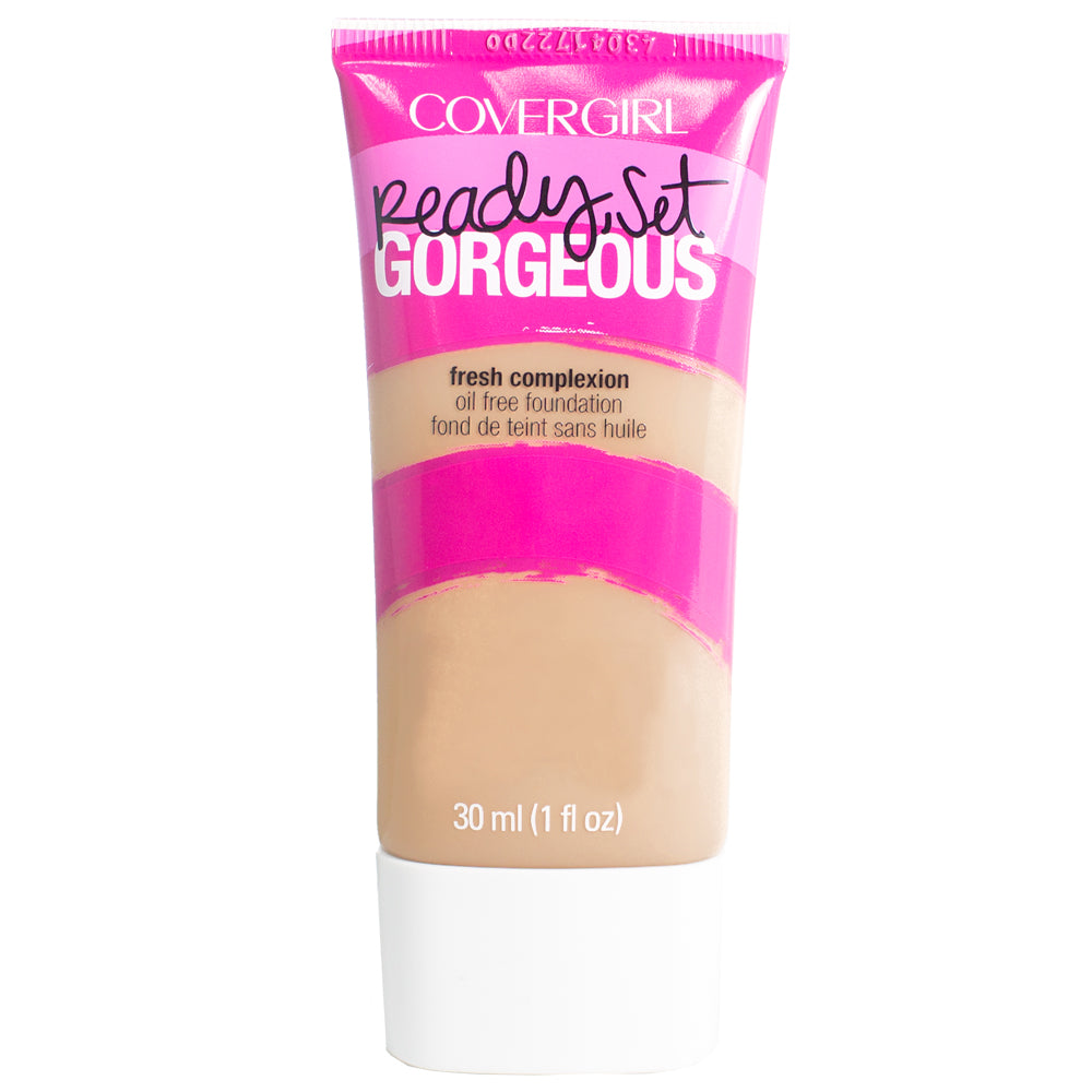 Cover Girl Ready Set Gorgeous Fresh Complexion Oil Free Foundation 205 Natural Beige