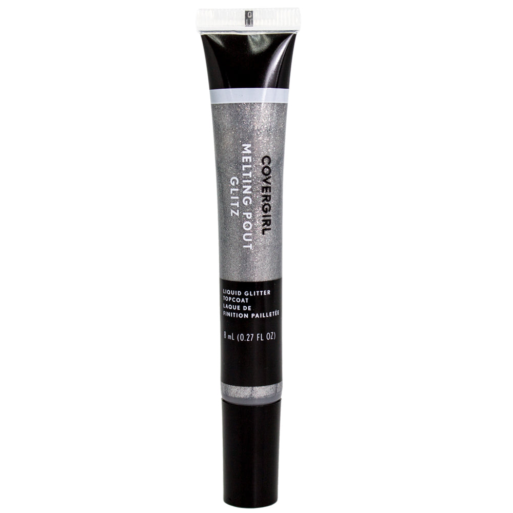 Cover Girl Melting Pout Glitz Liquid Glitter Topcoat 405 Double Platinum