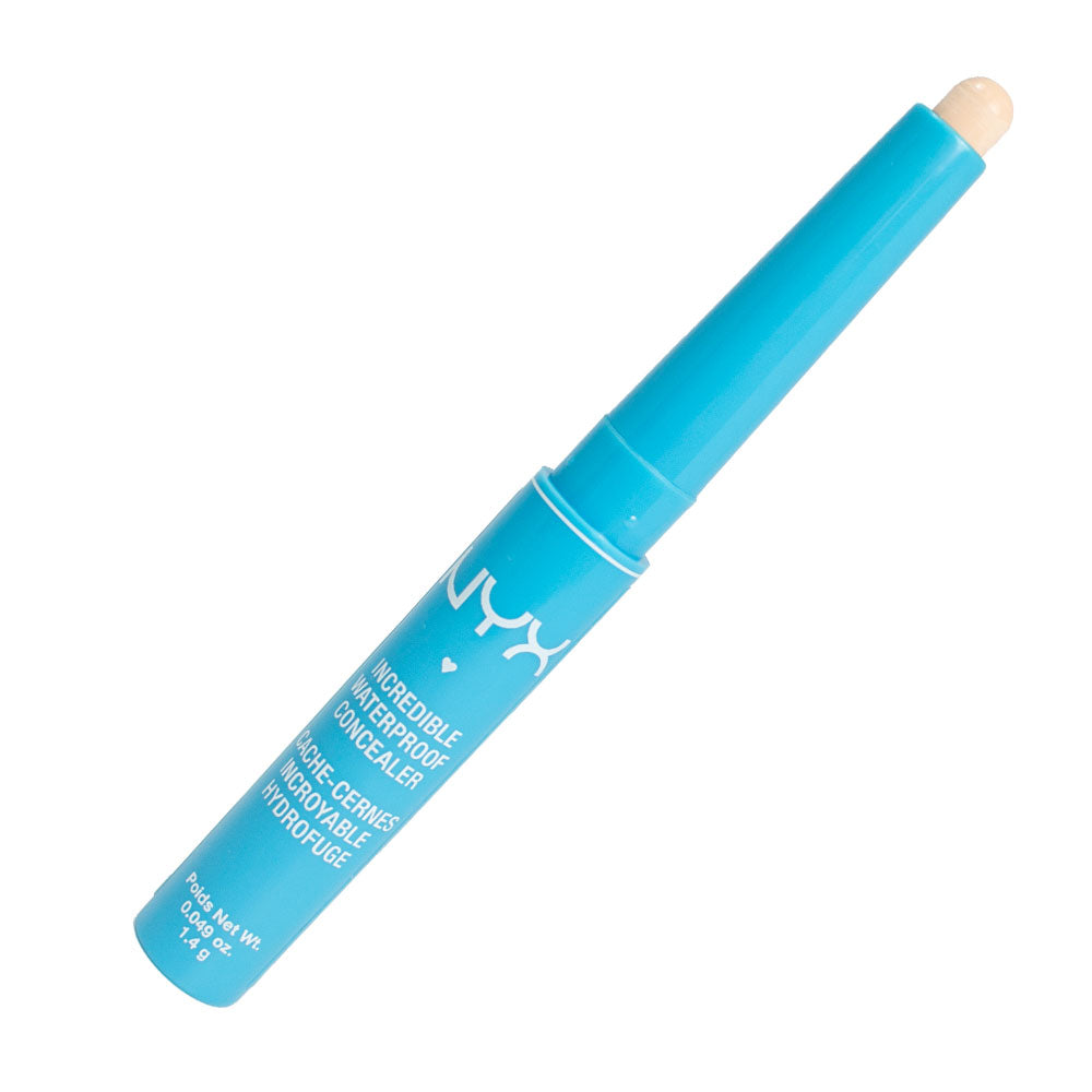 NYX Incredible Waterproof Concealer 01 Porcelain