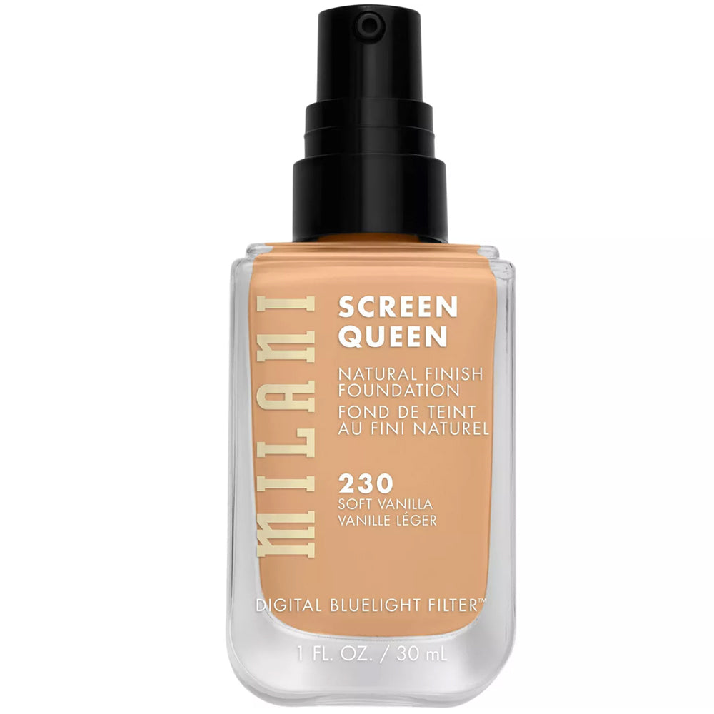 Milani Screen Queen Natural Finish Foundation 230 Soft Vanilla