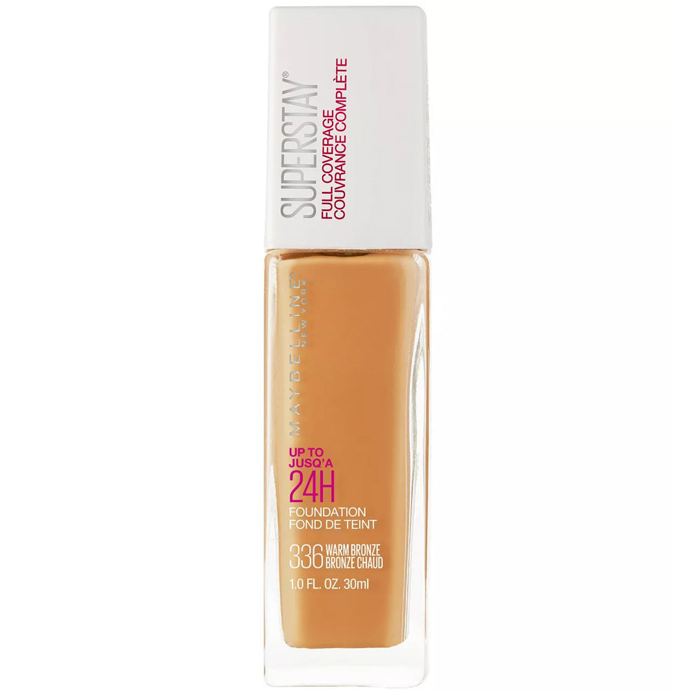 Maybelline SuperStay Full Coverage Liquid Foundation 336 Warm Bronze