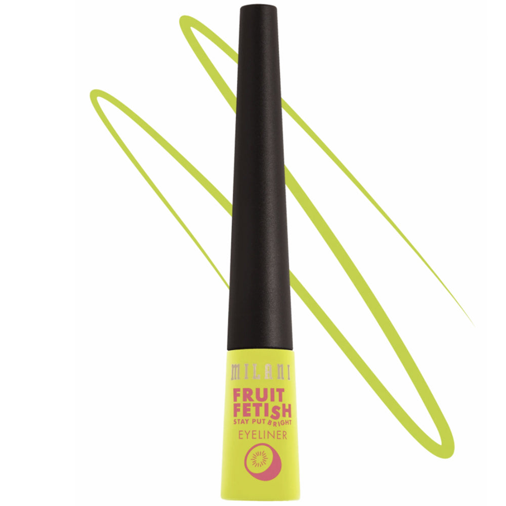 Milani Fruit Fetish Stay Put Bright Liquid Eyeliner 120 Kiwin' It Real