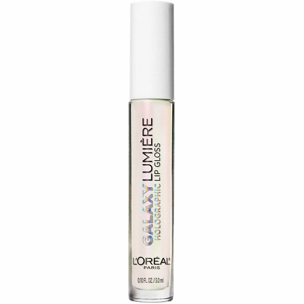Loreal Infallible Galaxy Lumiere Holographic Lip Gloss 02 Opal Light