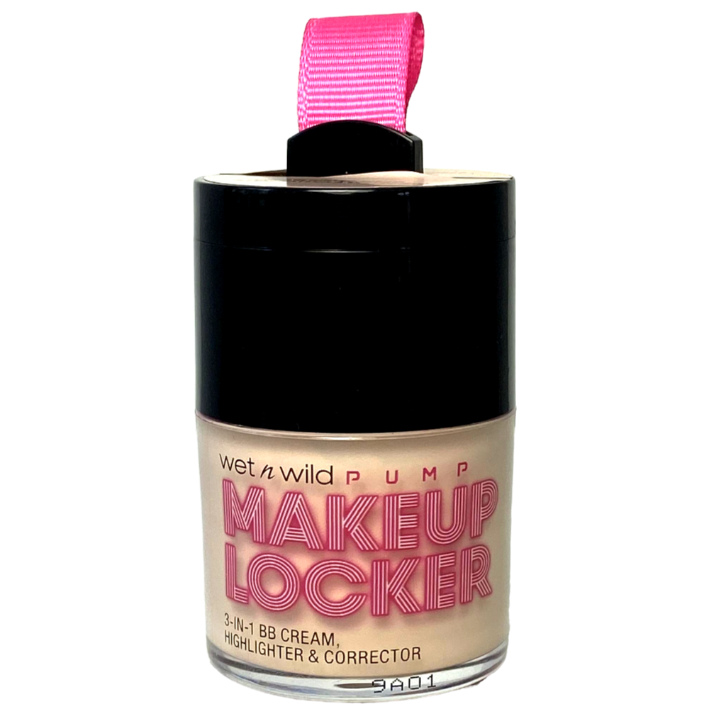 Wet n Wild Makeup Locker 3-in-1 BB Cream Highlighter & Concealer 173A Fair Light