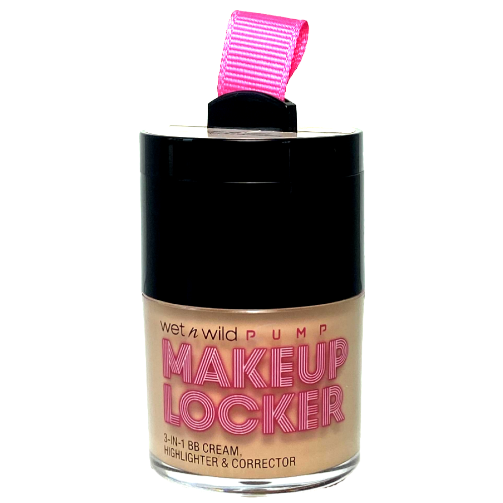 Wet n Wild Makeup Locker 3-in-1 BB Cream Highlighter & Concealer 176A Medium