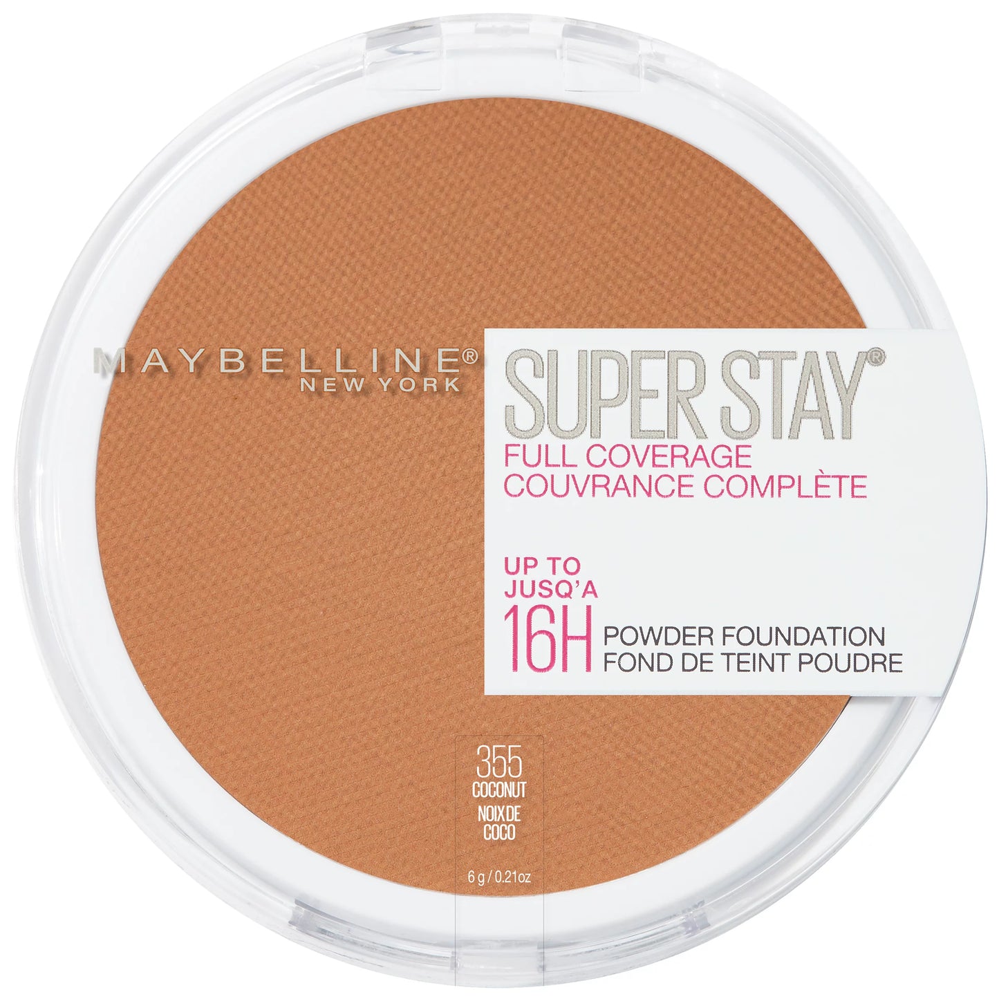 Maybelline SuperStay Full Coverage Powder Foundation 355 Coconut