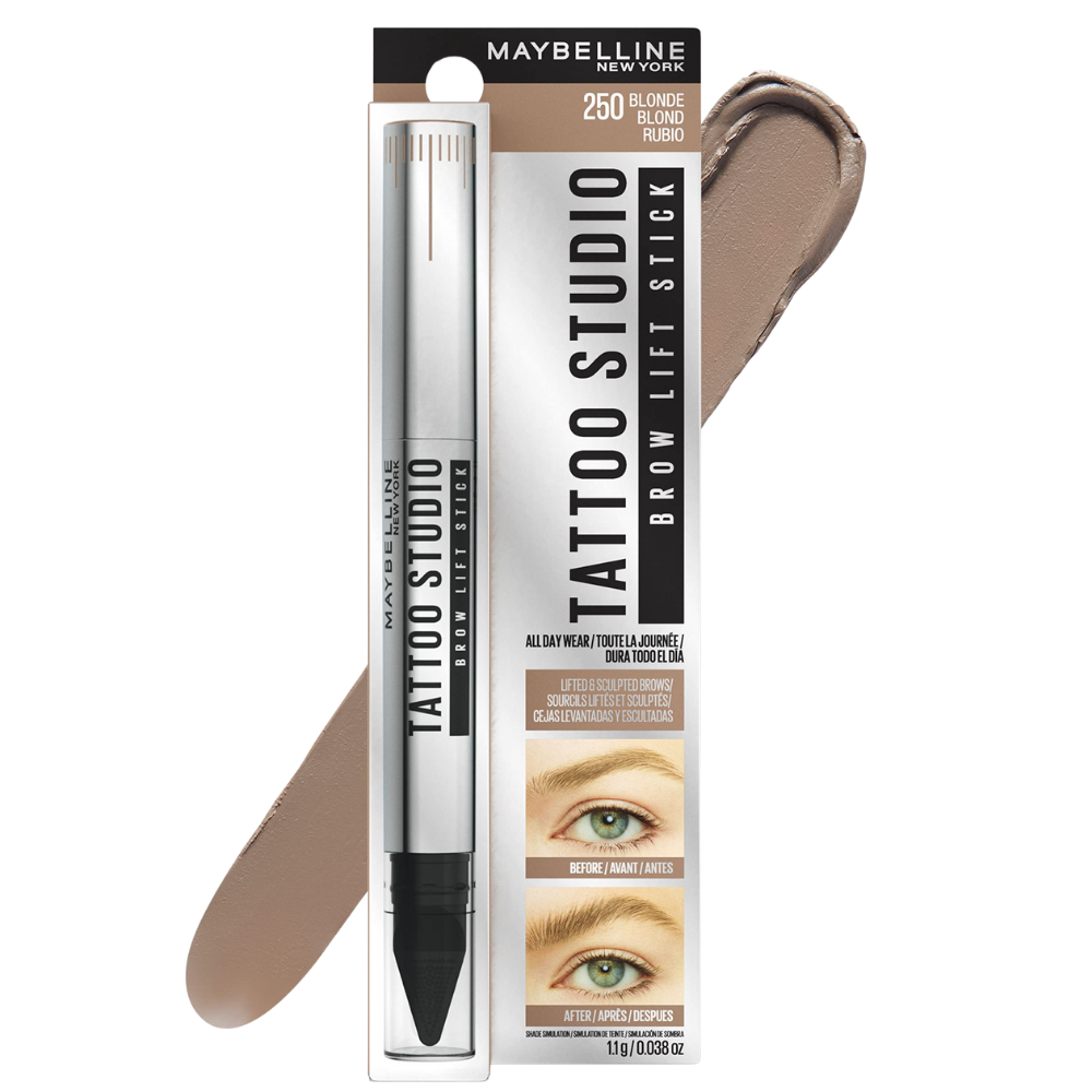 Maybelline Tattoo Studio Brow Lift Stick 250 Blonde