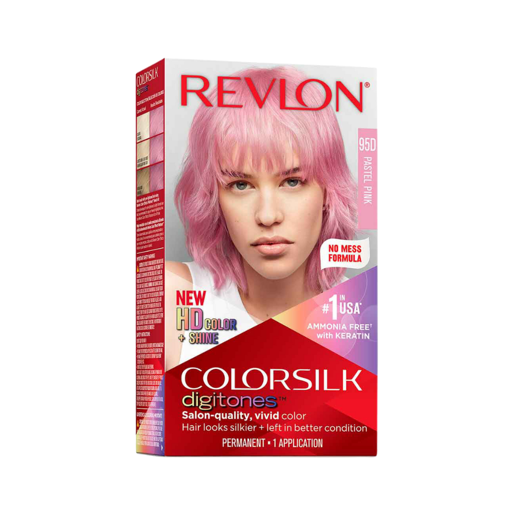 Revlon ColorSilk Digitones Permanent Hair Color 95D Pastel Pink