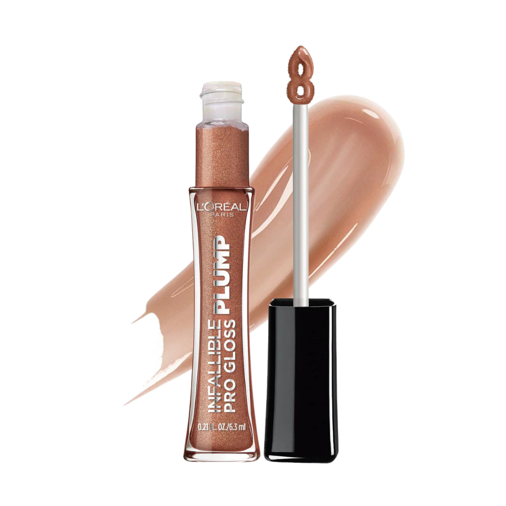Loreal Infallible Pro Gloss Plump Lip Gloss 607 Sunlit Shimmer