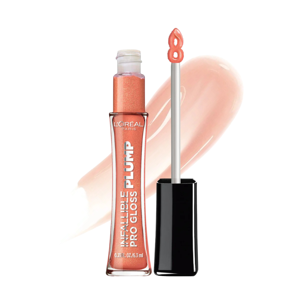 Loreal Infallible Pro Gloss Plump Lip Gloss 609 Lucid Glow