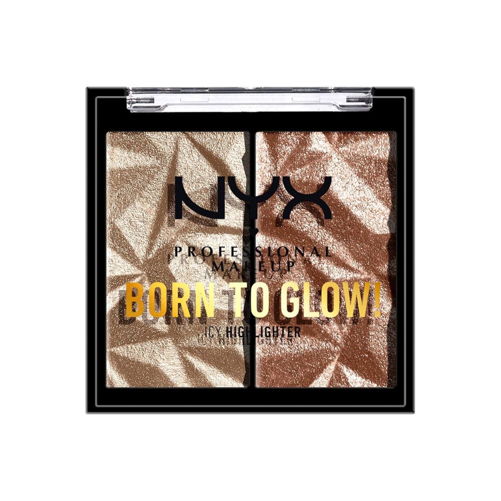 NYX Born To Glow Icy Highlighter 02 Platinum Status