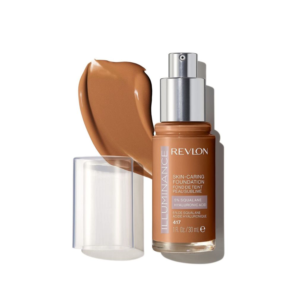 Revlon Illuminance Skin-Caring Liquid Foundation 417 Warm Caramel