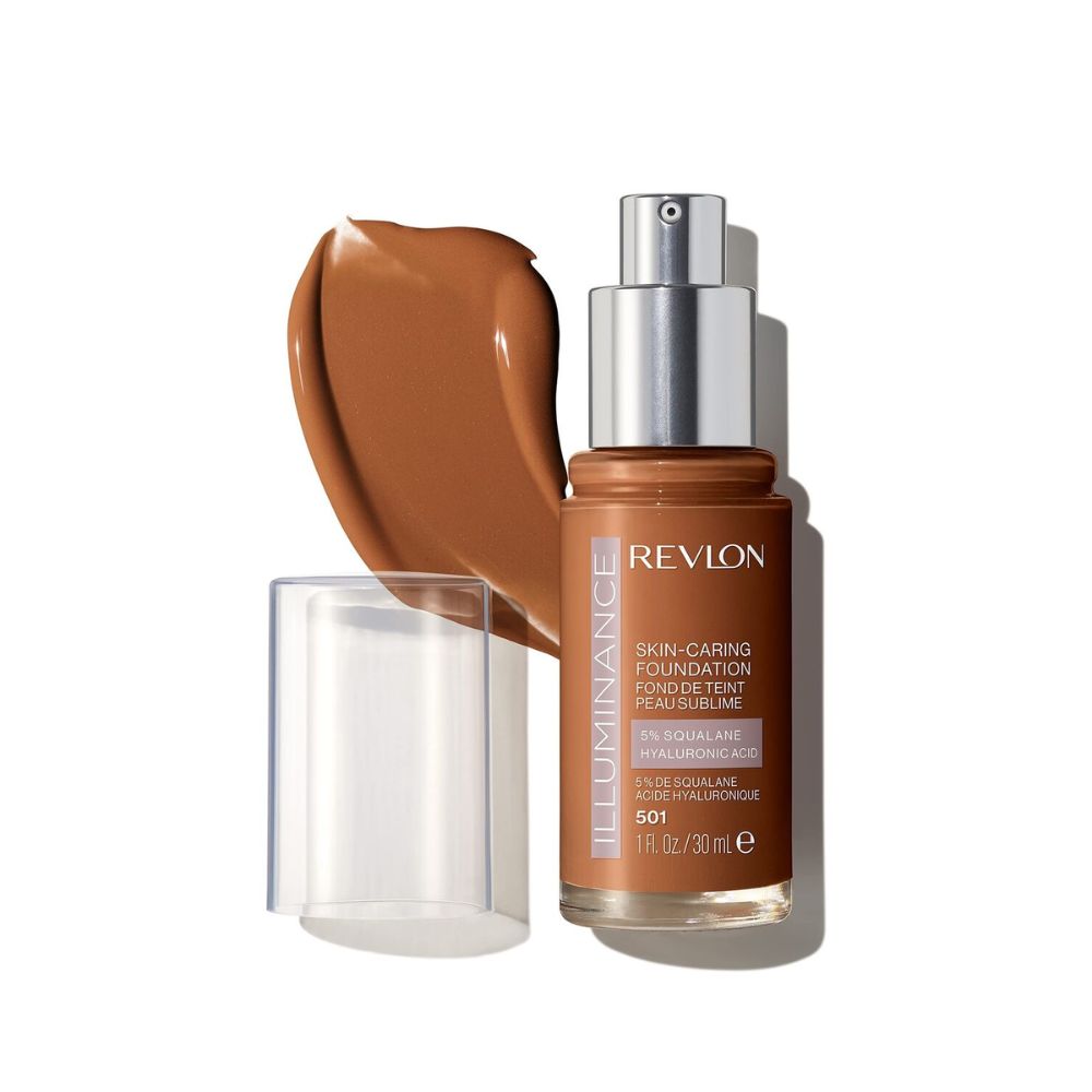 Revlon Illuminance Skin-Caring Liquid Foundation 501 Toasted Caramel