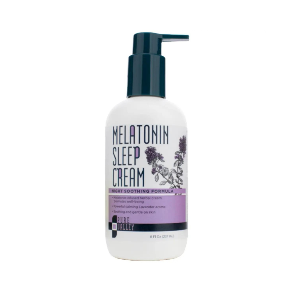 Pure Valley Melatonin Sleep Cream 8 fl oz