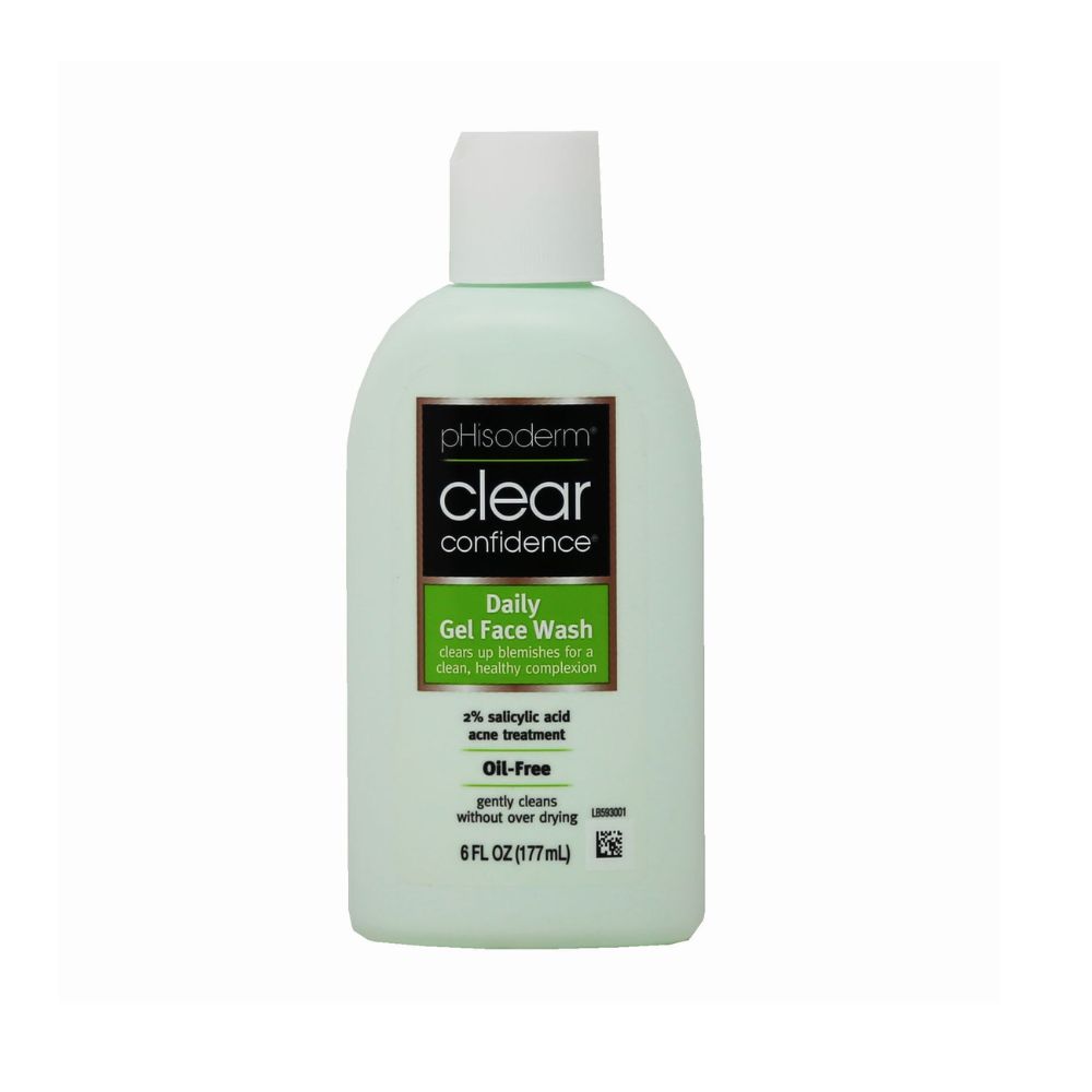 PHisoderm Clear Confidence Daily Gel Face Wash 6 fl oz