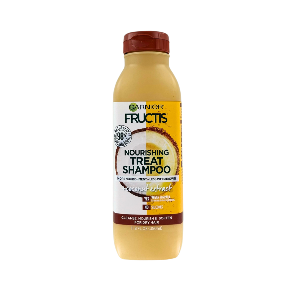 Garnier Fructis Nourishing Treat Shampoo with Coconut Extract 11.8 fl. oz.