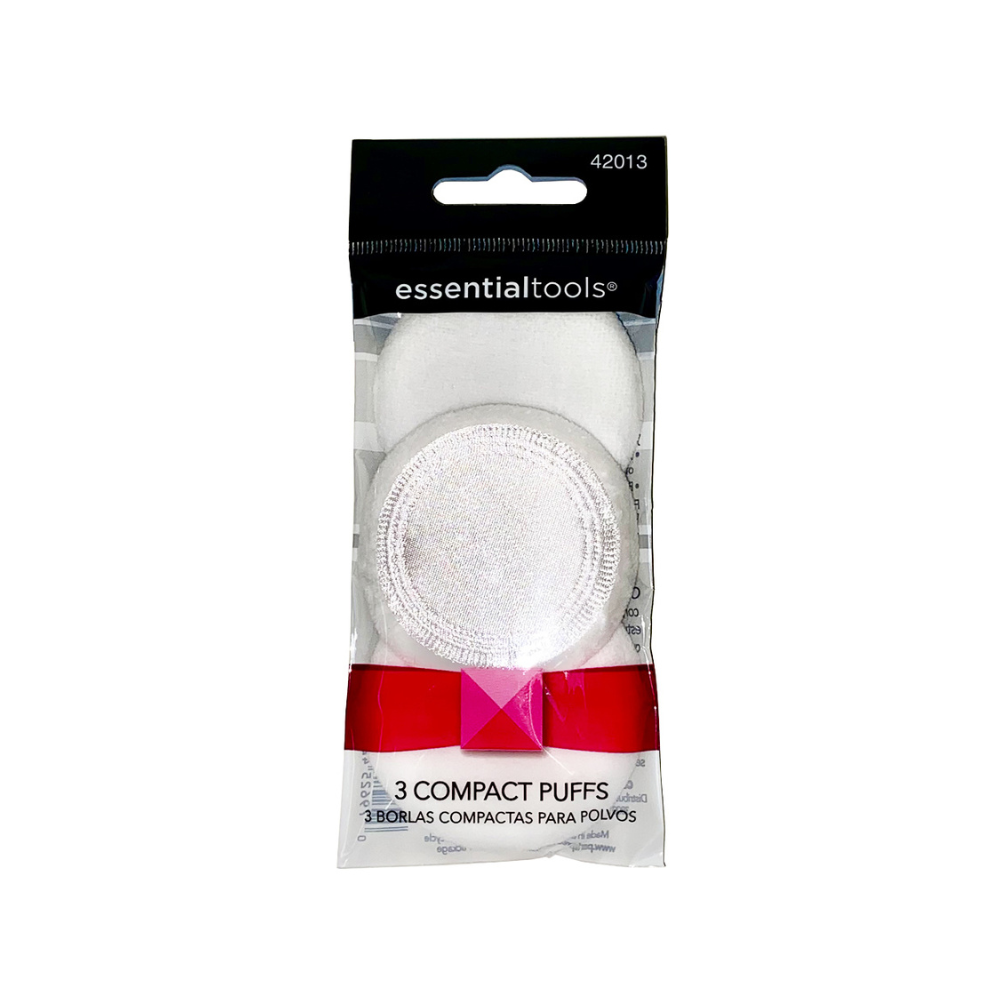 Essential Tools 3 Compact Powder Puffs 42013