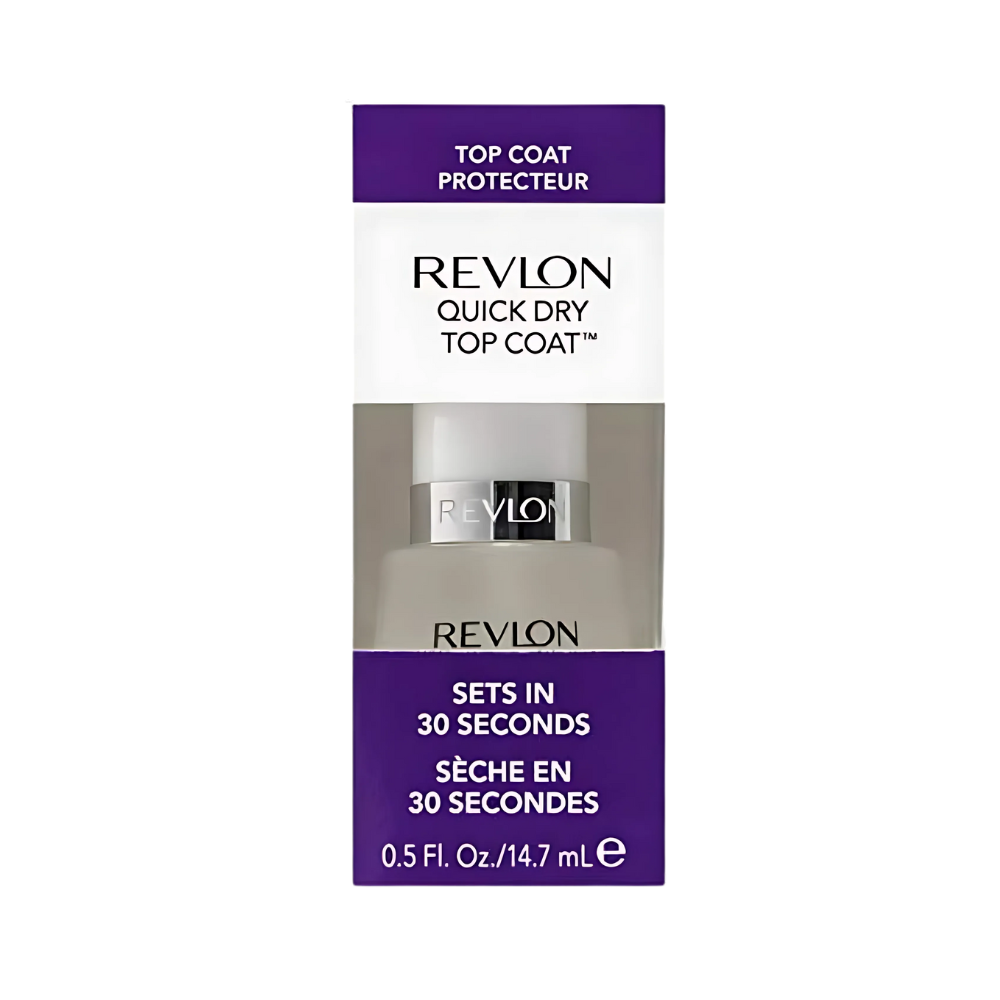 Revlon Quick Dry Top Coat, 0.5 fl. oz. Default Title