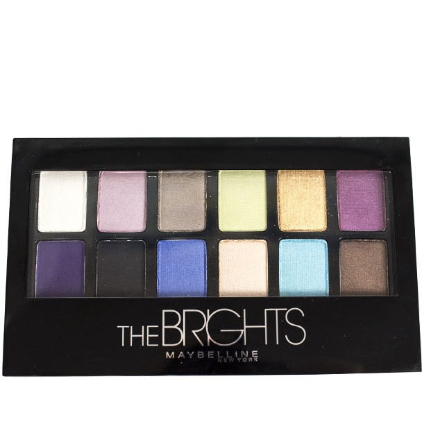 Maybelline 12-Pan Eyeshadow Palette - The Brights Default Title