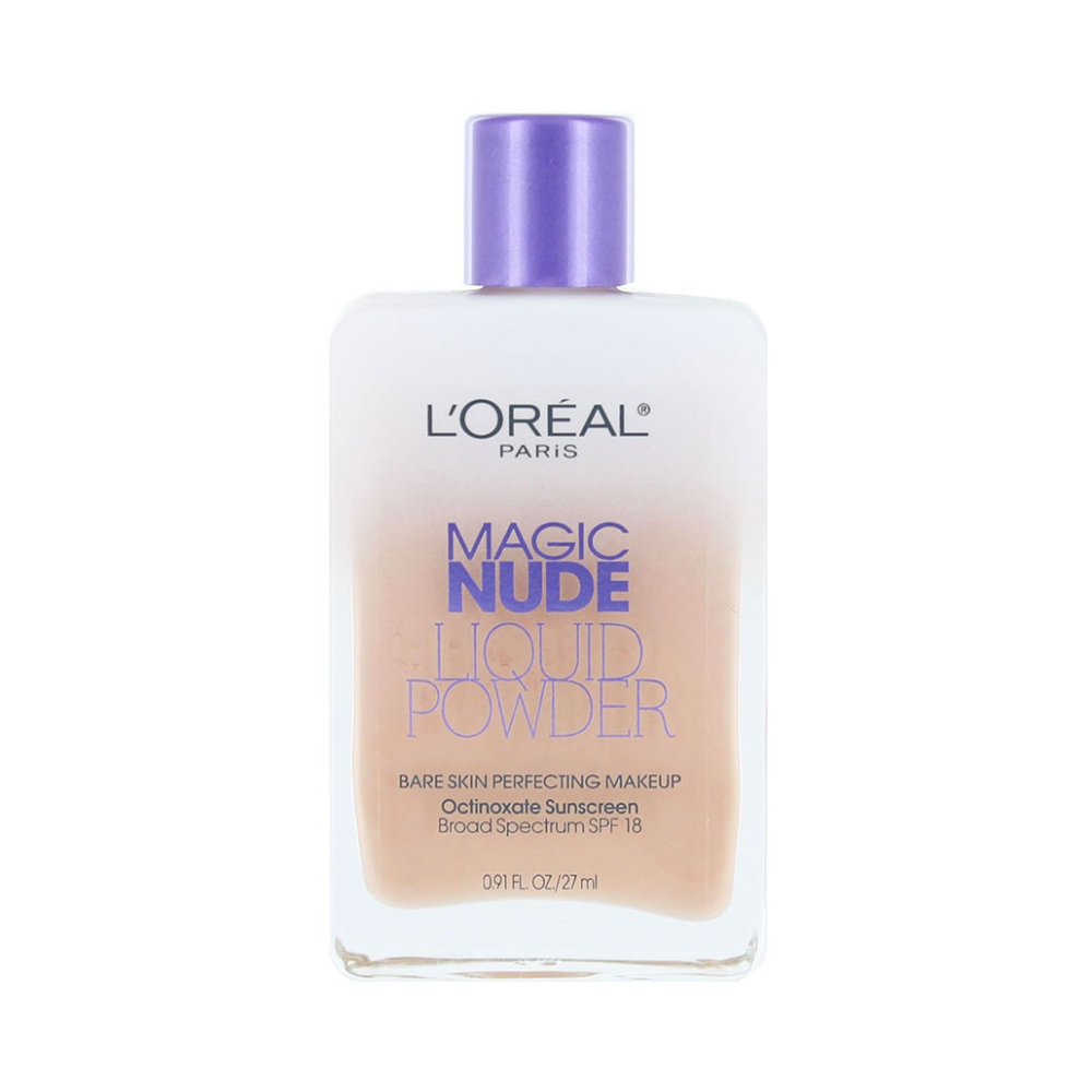 Loreal Magic Nude Liquid Powder Bare Skin Perfecting Makeup 318 Natural Buff