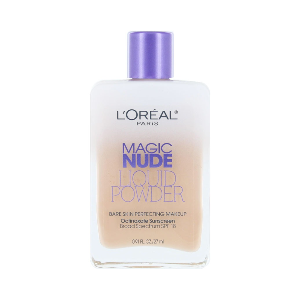 Loreal Magic Nude Liquid Powder Bare Skin Perfecting Makeup 322 Sand Beige