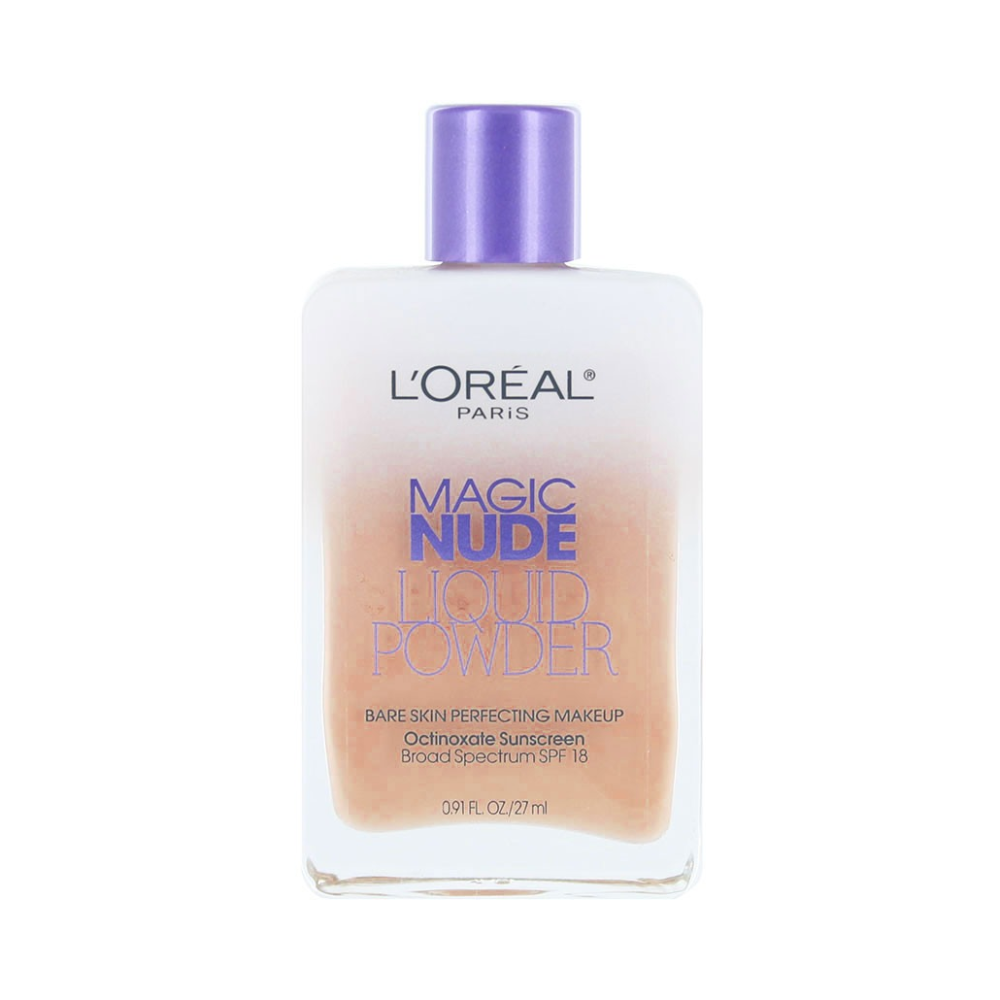 Loreal Magic Nude Liquid Powder Bare Skin Perfecting Makeup 330 Classic Tan