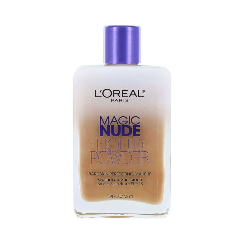 Loreal Magic Nude Liquid Powder Bare Skin Perfecting Makeup 332 Soft Sable