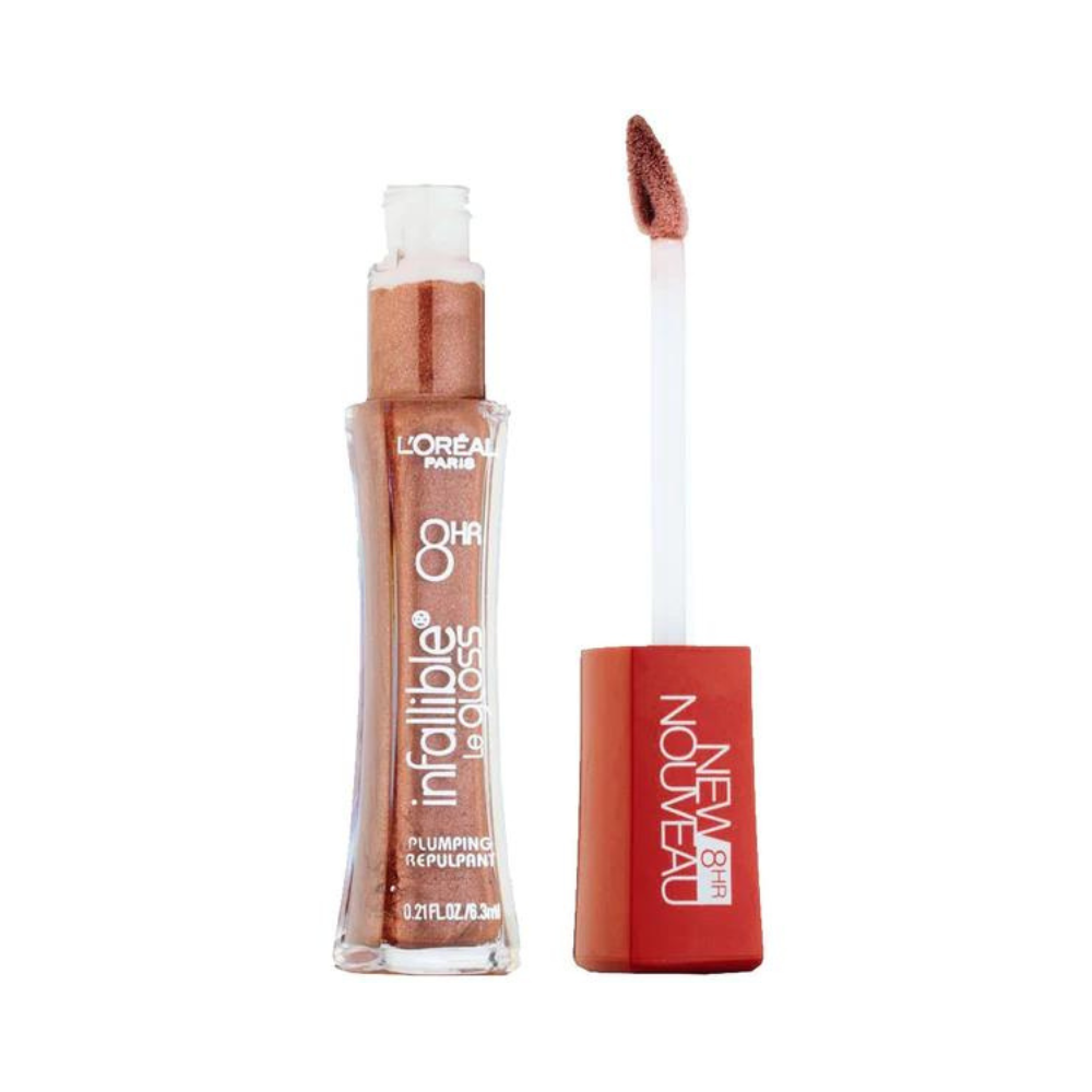 Loreal Infallible Plumping Lip Gloss 406 Plumped Coral