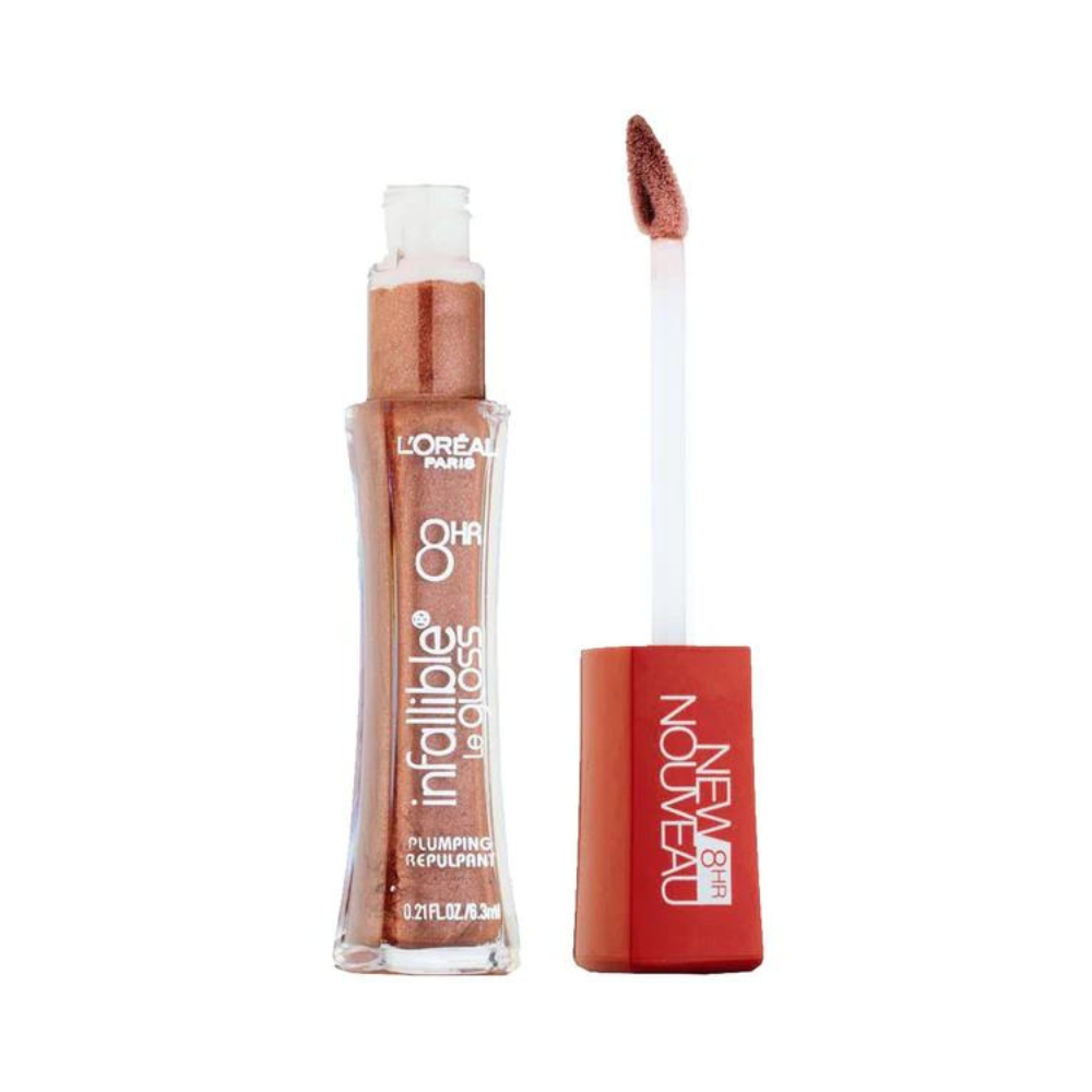 Loreal Infallible Plumping Lip Gloss 306 Plumped Red