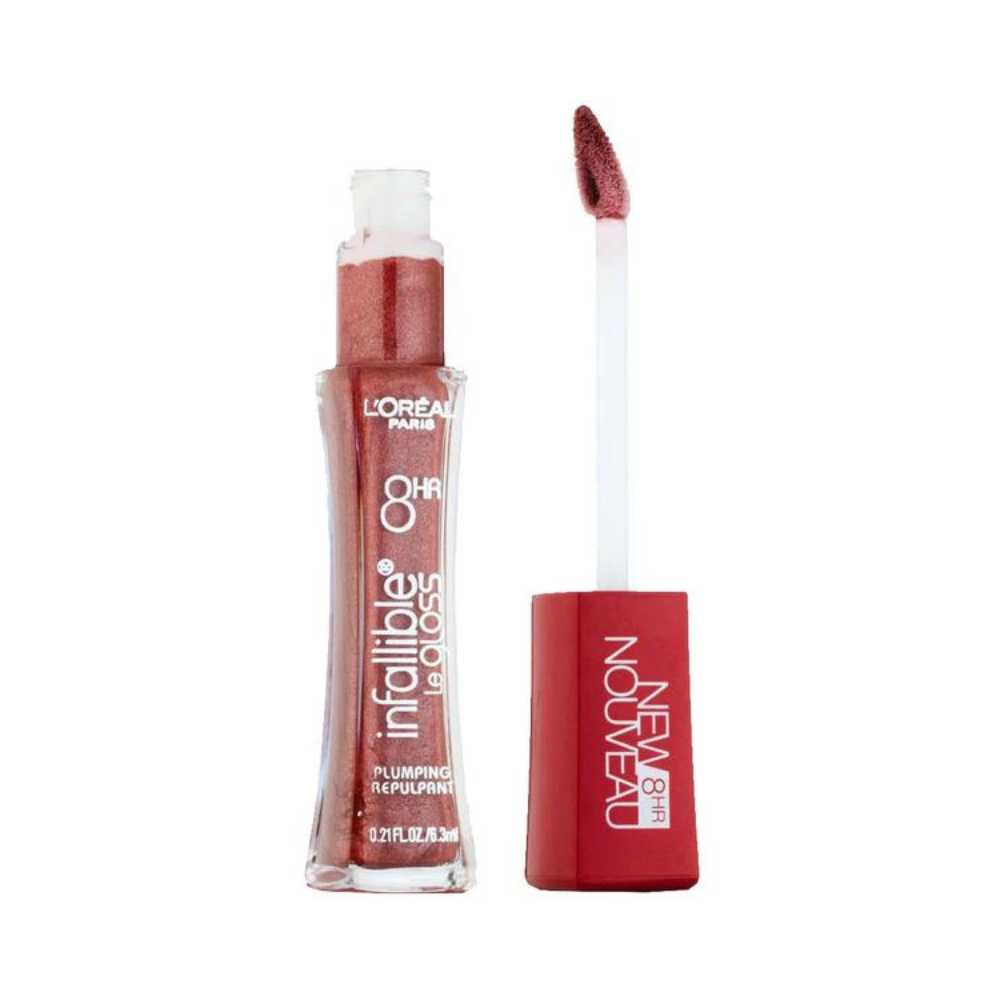 Loreal Infallible Plumping Lip Gloss 406 Plumped Coral