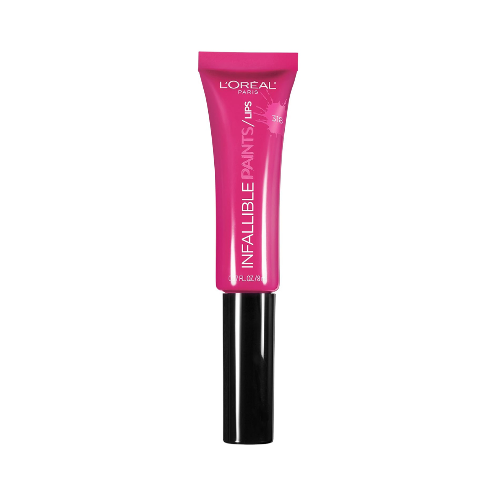 Loreal Infallible Liquid Lip Paints 318 Fearless Fuchsia