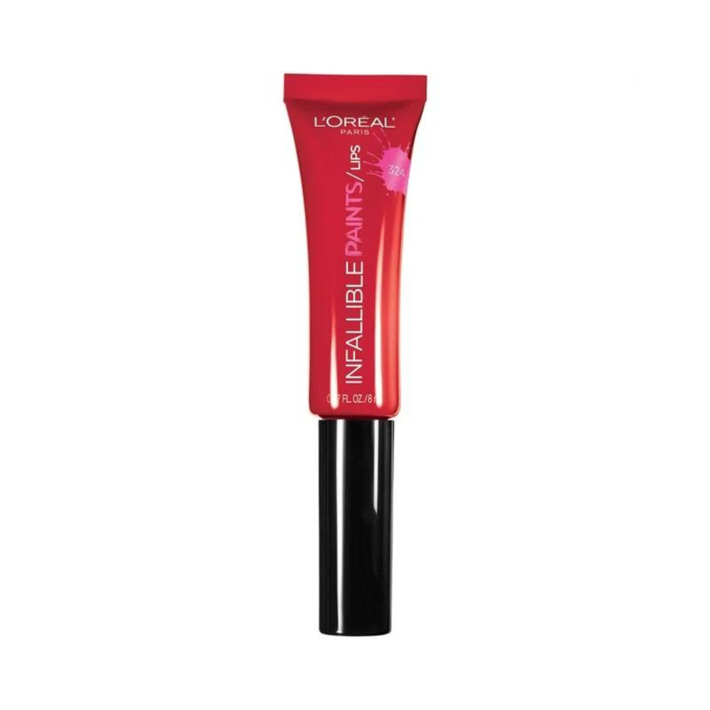 Loreal Infallible Liquid Lip Paints 324 DIY Red