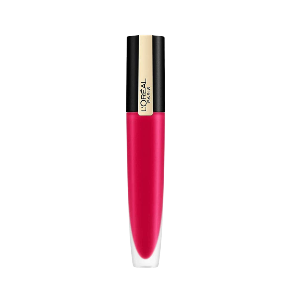 Loreal Rouge Signature Lasting Matte Liquid Lipstick 424 Represent