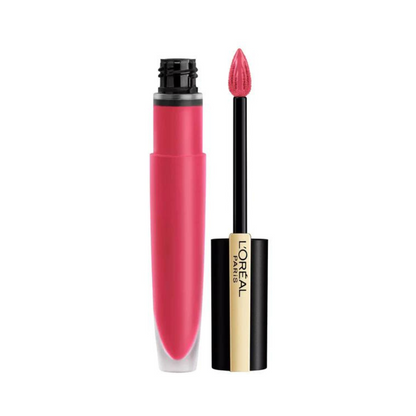 Loreal Rouge Signature Lasting Matte Liquid Lipstick 438 Decide