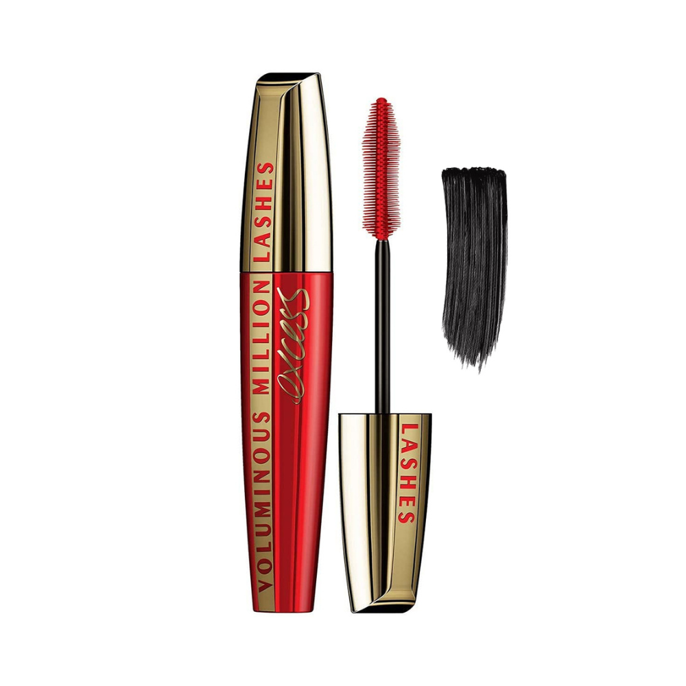 Loreal Voluminous Million Lashes Excess Mascara 459 Blackest Black