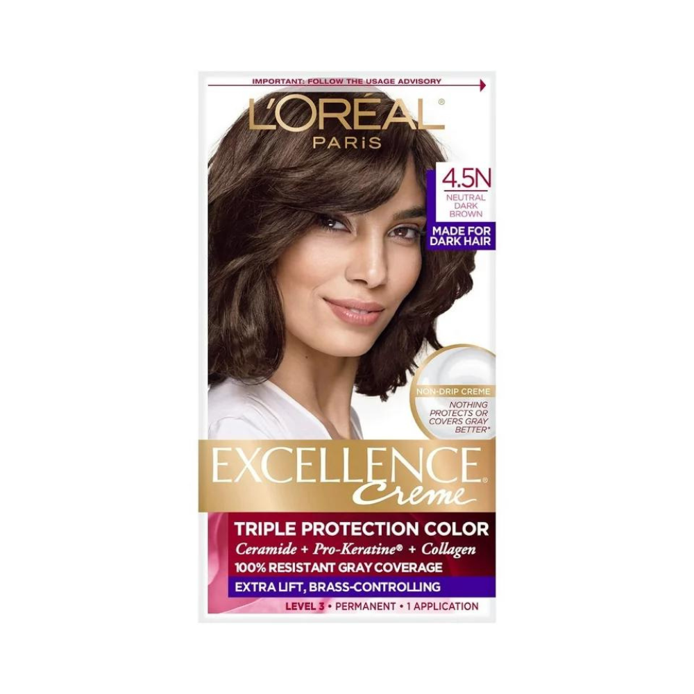 Loreal Excellence Triple Protection Color Creme Haircolor 2C Luscious Black