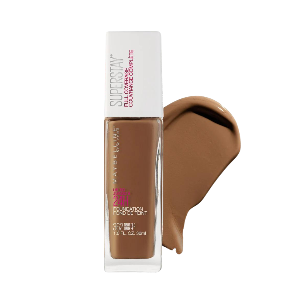 Maybelline SuperStay Full Coverage Liquid Foundation 362 Truffle